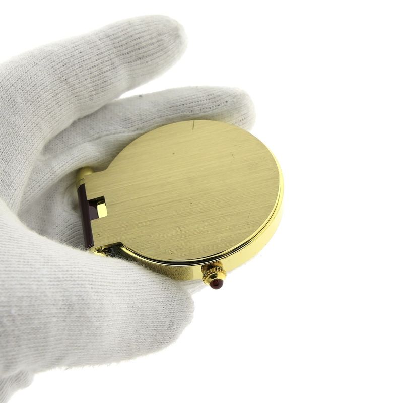 Image 9 of Louis Cartier pendulum clock; Travel clock / Table clock / Desk clock