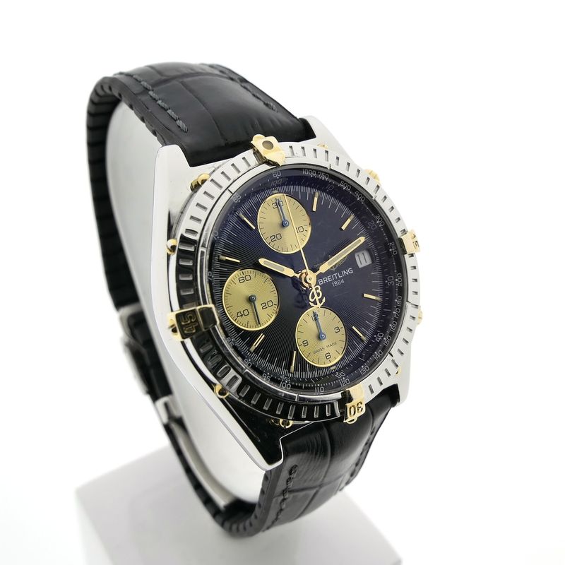 Image 3 of Breitling Chronomat Chronograph B13050; Vintage men's watch in full set