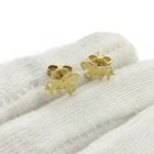 Image 2 of Golden horse stud earrings
