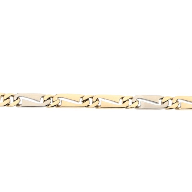 Image 4 of Bicolor gold fantasy link chain