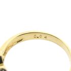 Image 9 of Gold ring with diamonds; 0.04 ct.