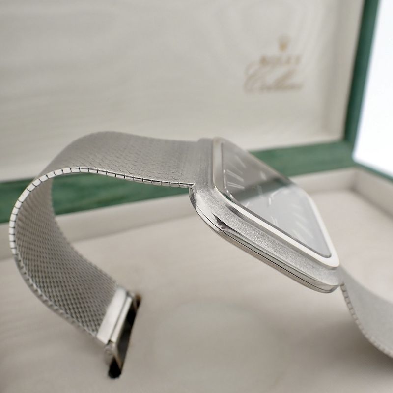 Image 6 of Rolex Cellini; Vintage 18k white gold men's watch