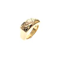 18 carat gold ring; Fope