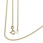Image 1 of Gold gourmet link chain | 47 cm