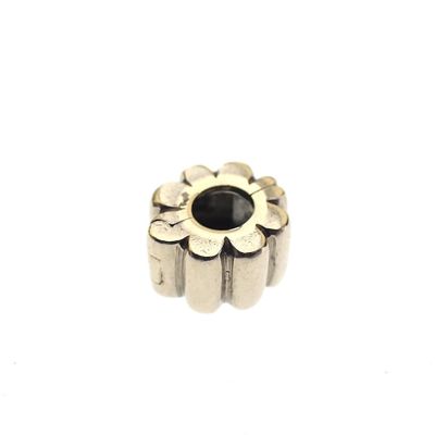 Image 1 of Pandora clip charm; Gold; Gold Ridges