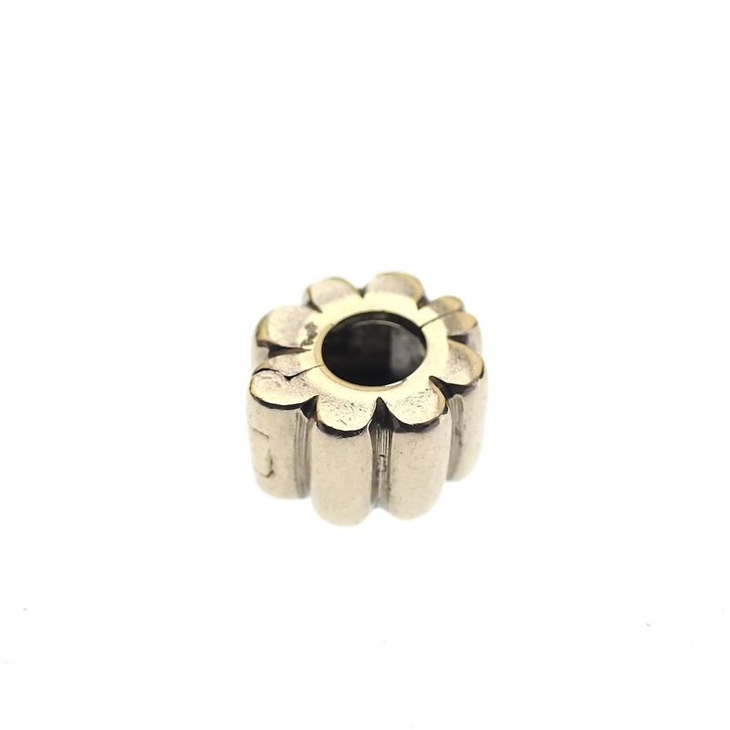 Image 1 of Pandora clip charm; Gold; Gold Ridges
