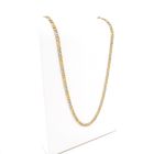 Image 4 of Bicolor Gold Marine Link Necklace