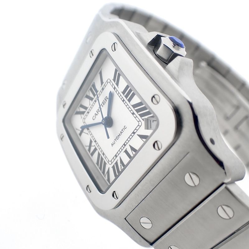 Image 5 of Cartier Santos Galbee XL; Automatic watch
