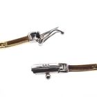 Image 7 of Gold necklace with zirconia; Geçen | 46 cm