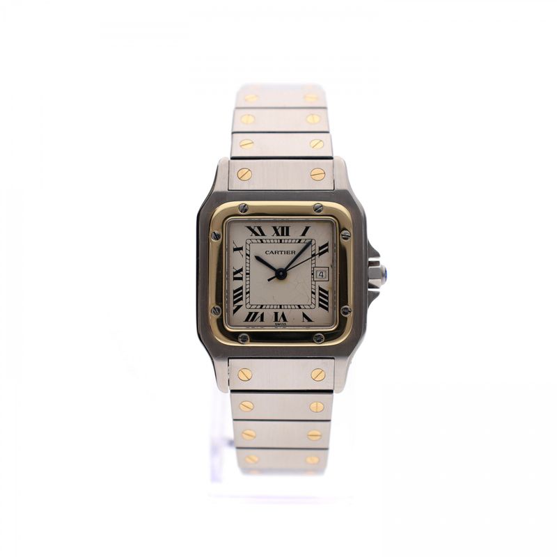 Afbeelding 1 van Cartier Santos 'Spider Dial' 2961; Vintage Automatisch Horloge