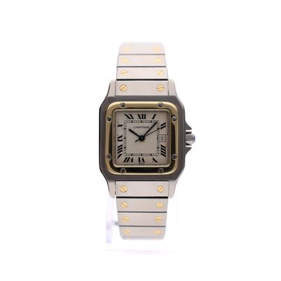 Cartier Santos 'Spider Dial' 2961; Vintage Automatisch Horloge Afbeelding 1 van Cartier Santos 'Spider Dial' 2961; Vintage Automatisch Horloge
