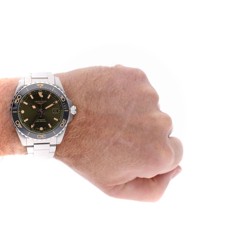 Image 16 of Longines Hydroconquest GMT 41mm L3.790.4.06.6; Automatic Men's Watch