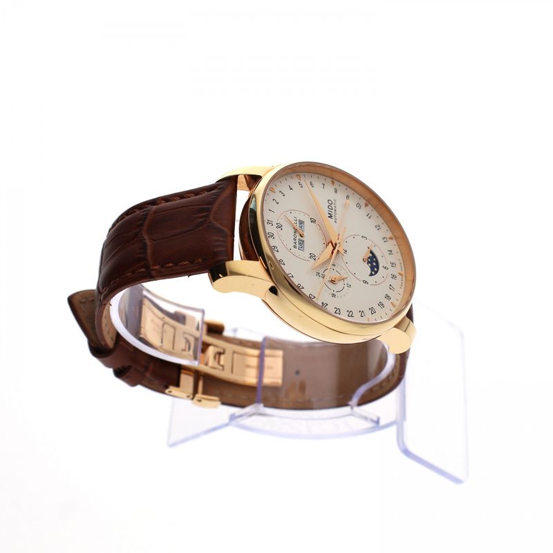 Image 8 of MIDO Baroncelli Day-Date Chronograph M8607.3.M1.42; Automatic Men's Watch