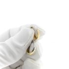 Image 13 of Two-tone gold hoop earrings | Ø 14.5 mm