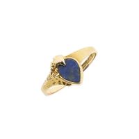 Gold Lapponia Ganesa ring with Lapis Lazuli | Vintage