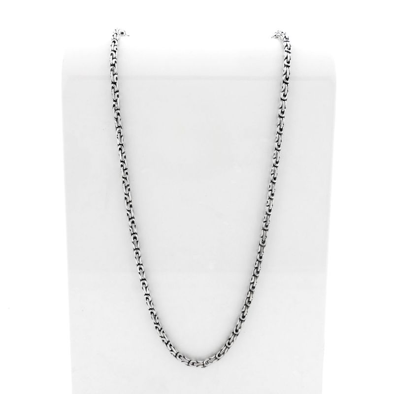 Image 1 of Silver Fantasy Link Necklace