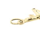 Image 4 of Gold pendant of a cross with corpus | INRI