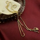 Image 2 of Golden Venetian link chain | 46 cm