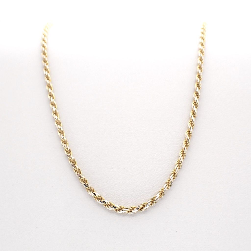 Bicolor Gouden Gedraaide Ketting Juweelwinkel nl bicolor-gouden-gedraaide-ketting-juweelwinkel-nl