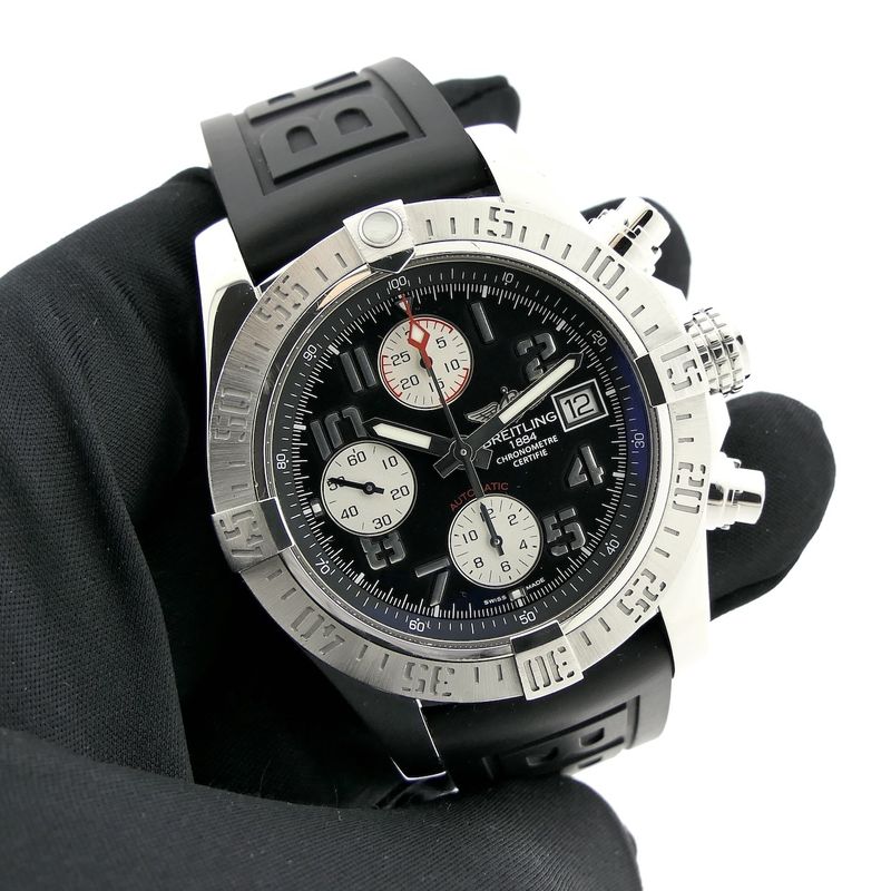 Image 6 of Breitling Avenger Chronograph II A13381; Automatic men's watch