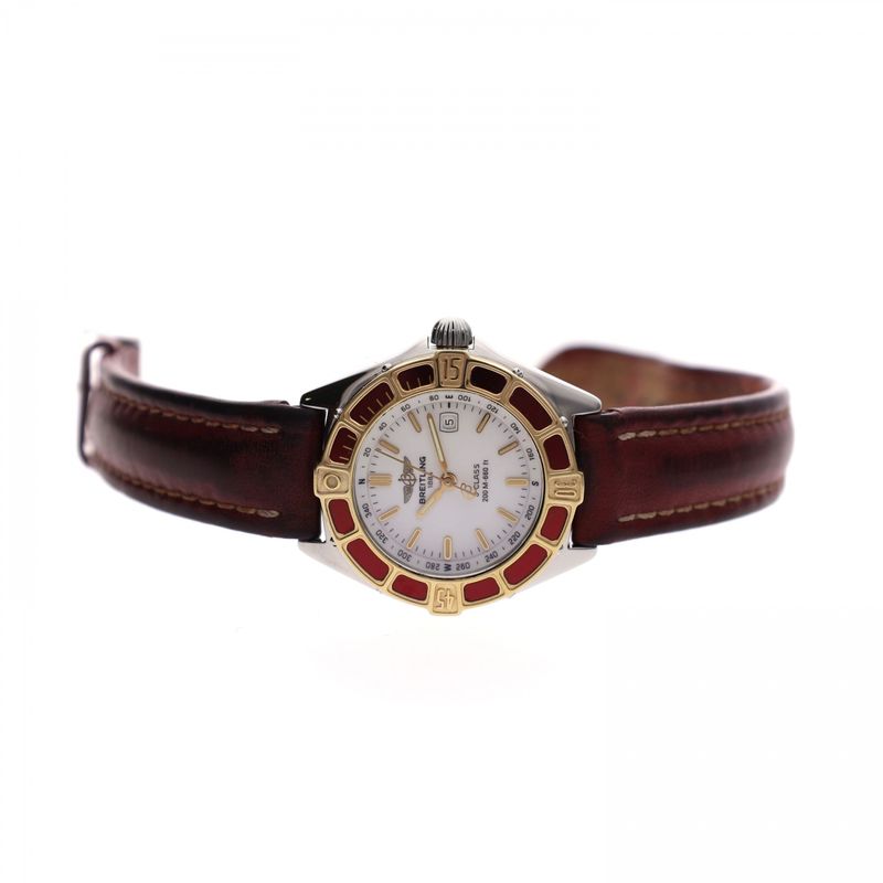 Afbeelding 10 van Breitling Lady-J D52065; Vintage Dames Horloge (Full-Set '93)