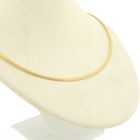 Image 3 of Gold Omega link necklace | 42.5 cm