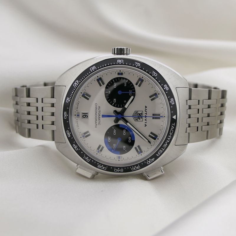 Image 11 of TAG Heuer Autavia CY2110 'Siffert' Re-Edition; Chronograph men's watch