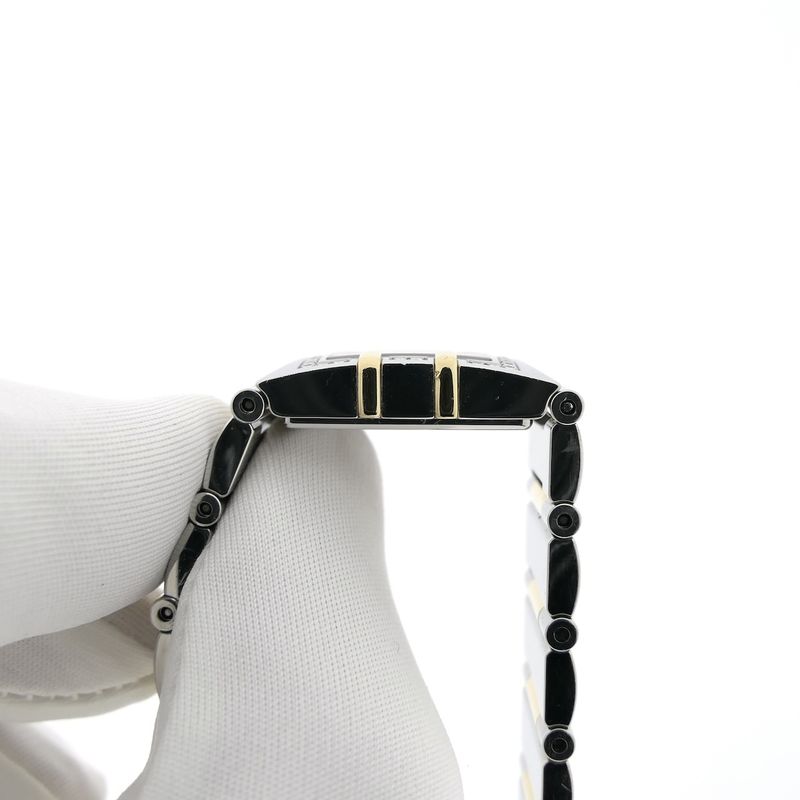 Image 5 of Omega Constellation Quadra 'Half-Bar'; 18k gold/steel women's watch with diamonds