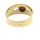 Image 6 of Gold ring with garnet stones | Vintage