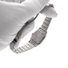 Image 14 of Cartier Santos Ladies ref. 1567; 18k gold/steel women's watch