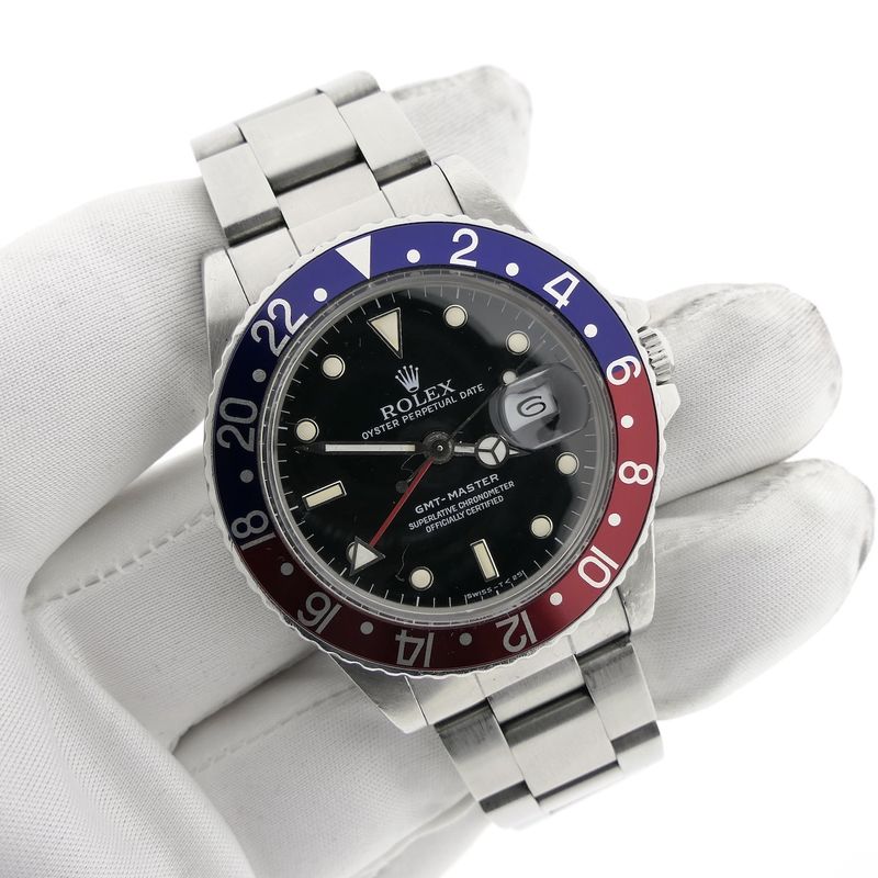 Image 5 of Rolex GMT-Master 16750; Vintage men's watch