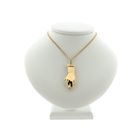 Image 6 of Gold pendant; Figa fist