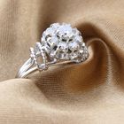 Image 3 of White gold cocktail ring with diamond | 0.51 ct.