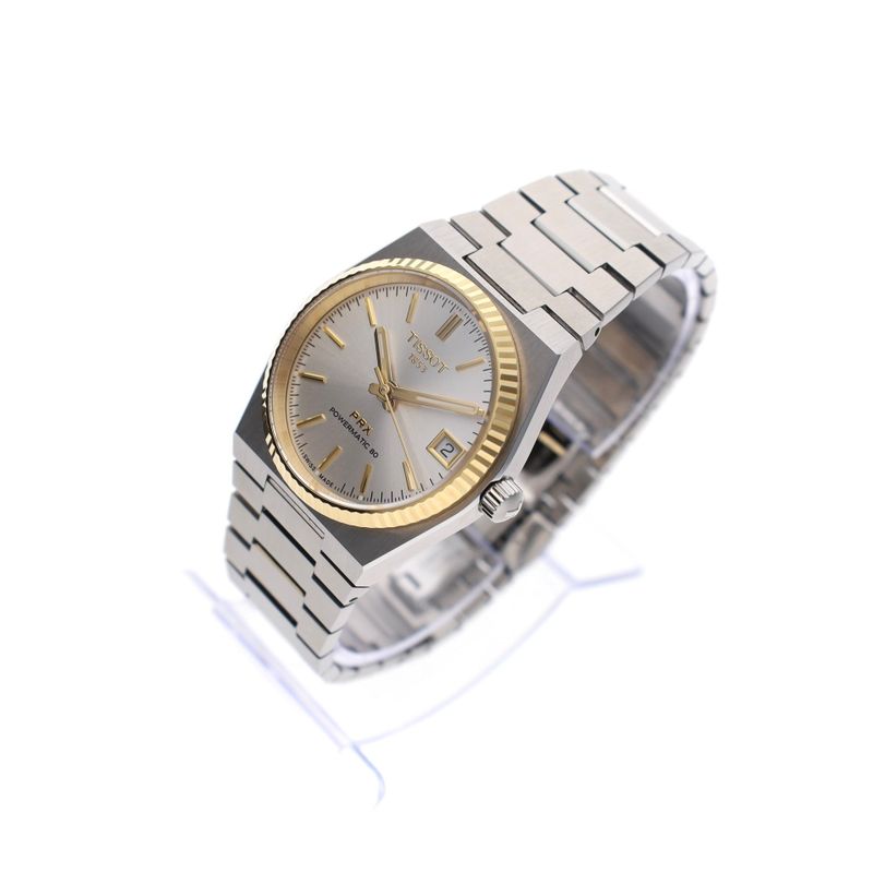 Image 3 of Tissot PRX Powermatic 80 Automatic Steel & 18k Gold Watch