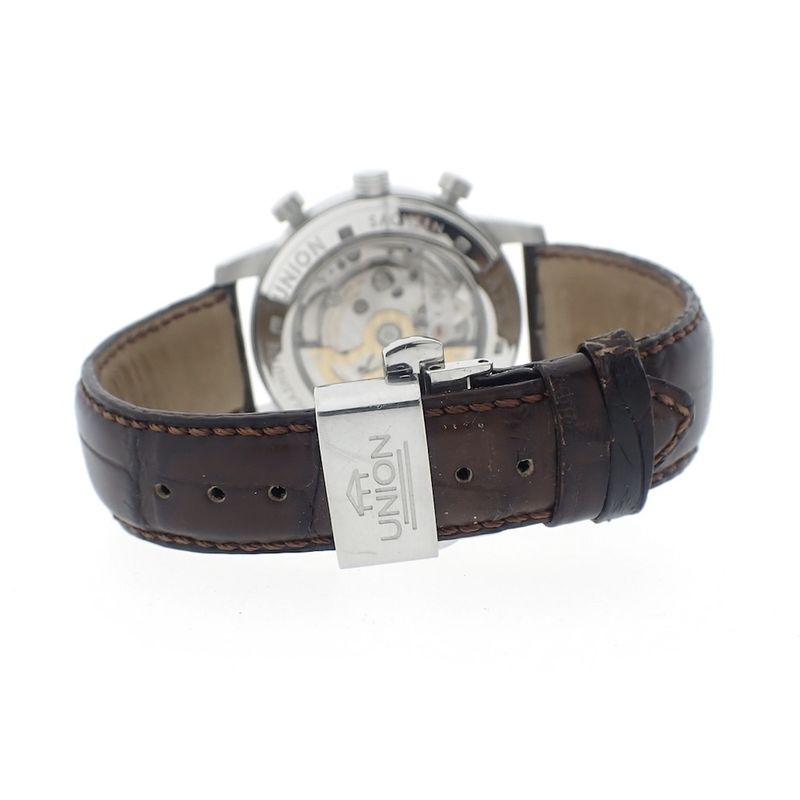 Image 7 of Union Glashütte Diplomat; Chronograph men's watch