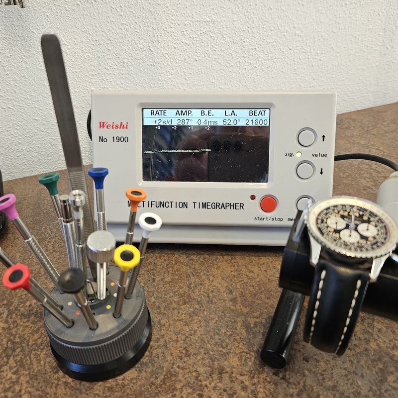 Image 20 of Breitling Navitimer Cosmonaute A12033; 24-hour men's watch