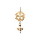 Image 1 of Gold pendant | Huguenot Cross