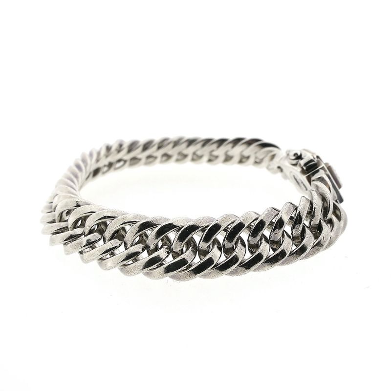 Image 3 of Silver BUDDHA TO BUDDHA bracelet; Chain XS | 18.5 cm
