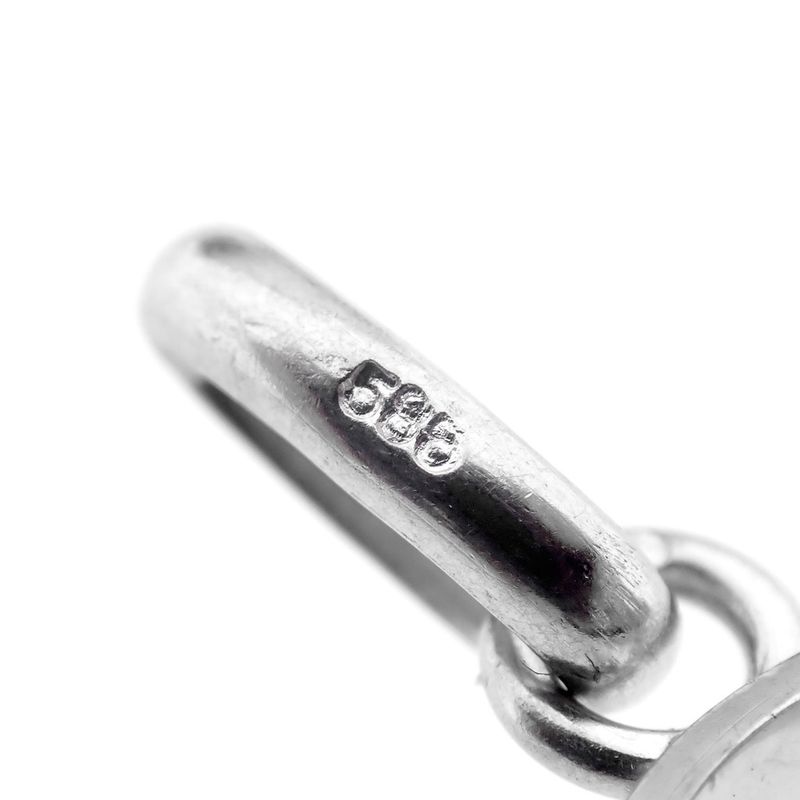 Image 7 of White gold fantasy pendant with diamonds | 0.04 ct.