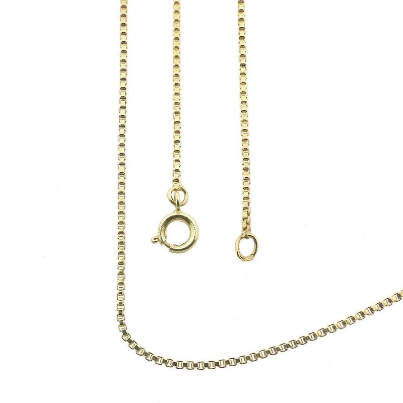 Image 1 of Golden Venetian link chain