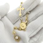 Image 6 of 18K Two-tone bracelet made from a rosary