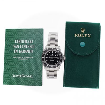 Image 2 of Rolex Submariner No Date '2-Liner' 14060; Automatic Watch