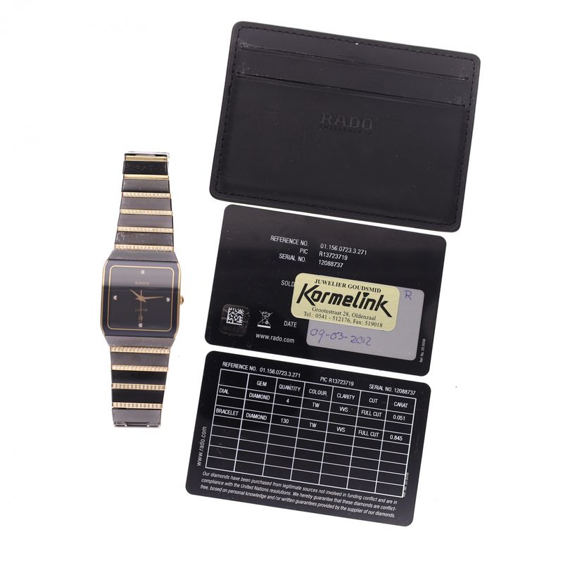 Afbeelding 13 van Rado Sintra Jubilé Diamonds R13723719 / 01.156.0723.3.271; Heren Horloge met 134 Diamanten