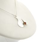 Image 6 of Silver fantasy pendant with carnelian