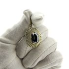 Image 6 of Gold pendant with hematite