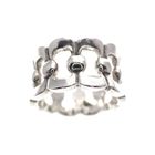 Image 2 of Silver wide fantasy ring