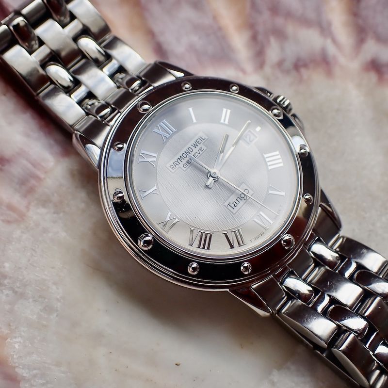 Image 5 of Raymond Weil Genève Tango; Swiss made heren horloge
