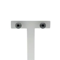 Gold stud earrings with Tahiti pearl