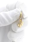 Image 10 of Golden fantasy pendant with diamonds; 0.015 ct.