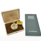 Image 7 of Eterna 14k gold pocket watch 1949; Royal Textile Factory C.T. Stork